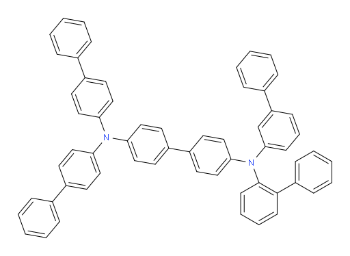 N4-([1,1'-biphenyl]-2-yl)-N4-([1,1'-biphenyl]-3-yl)-N4',N4'-di([1,1'-biphenyl]-4-yl)-[1,1'-biphenyl]-4,4'-diamine