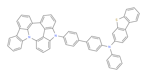 N-(4'-(1H-azepino[2,3,4,5-def:6,7,1-j'k']dicarbazol-1-yl)-[1,1'-biphenyl]-4-yl)-N-phenyldibenzo[b,d]thiophen-3-amine