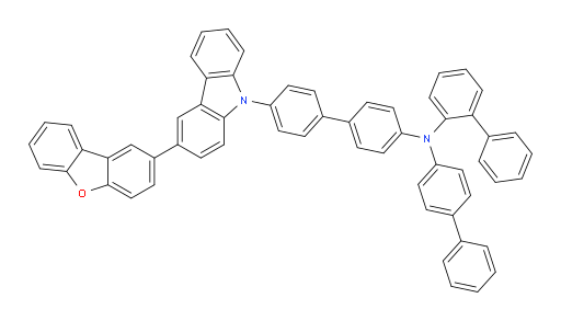 N-([1,1'-biphenyl]-4-yl)-N-(4'-(3-(dibenzo[b,d]furan-2-yl)-9H-carbazol-9-yl)-[1,1'-biphenyl]-4-yl)-[1,1'-biphenyl]-2-amine