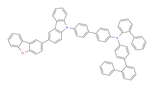 N-([1,1'-biphenyl]-2-yl)-N-(4'-(3-(dibenzo[b,d]furan-2-yl)-9H-carbazol-9-yl)-[1,1'-biphenyl]-4-yl)-[1,1':2',1''-terphenyl]-4-amine