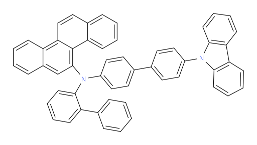 N-(4'-(9H-carbazol-9-yl)-[1,1'-biphenyl]-4-yl)-N-([1,1'-biphenyl]-2-yl)chrysen-5-amine