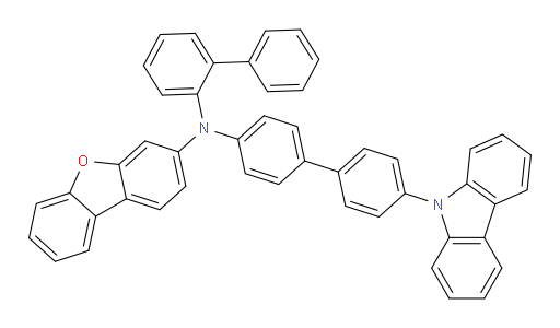 N-(4'-(9H-carbazol-9-yl)-[1,1'-biphenyl]-4-yl)-N-([1,1'-biphenyl]-2-yl)dibenzo[b,d]furan-3-amine