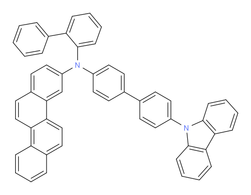 N-(4'-(9H-carbazol-9-yl)-[1,1'-biphenyl]-4-yl)-N-([1,1'-biphenyl]-2-yl)chrysen-3-amine