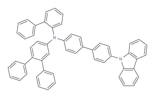 N-(4'-(9H-carbazol-9-yl)-[1,1'-biphenyl]-4-yl)-N-([1,1'-biphenyl]-2-yl)-[1,1':2',1''-terphenyl]-4'-amine