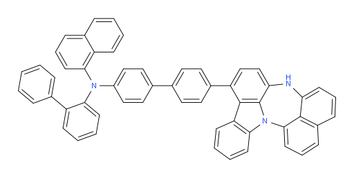 N-(4'-(4H-naphtho[1',8':5,6,7][1,4]diazepino[3,2,1-jk]carbazol-7-yl)-[1,1'-biphenyl]-4-yl)-N-([1,1'-biphenyl]-2-yl)naphthalen-1-amine