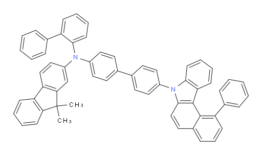 N-([1,1'-biphenyl]-2-yl)-9,9-dimethyl-N-(4'-(1-phenyl-7H-benzo[c]carbazol-7-yl)-[1,1'-biphenyl]-4-yl)-9H-fluoren-2-amine