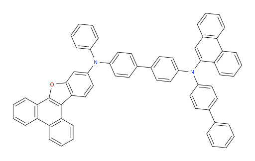 N4-([1,1'-biphenyl]-4-yl)-N4-(phenanthren-9-yl)-N4'-(phenanthro[9,10-b]benzofuran-11-yl)-N4'-phenyl-[1,1'-biphenyl]-4,4'-diamine