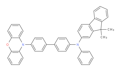 N-(4'-(10H-phenoxazin-10-yl)-[1,1'-biphenyl]-4-yl)-9,9-dimethyl-N-phenyl-9H-fluoren-2-amine