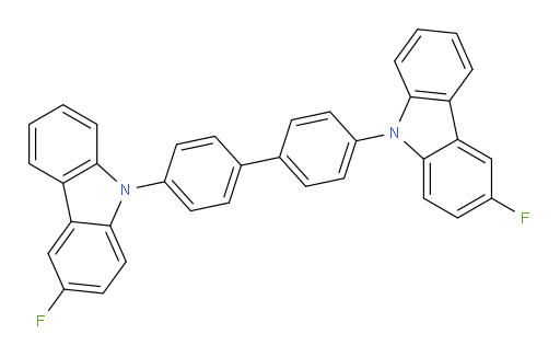 4,4'-bis(3-fluoro-9H-carbazol-9-yl)-1,1'-biphenyl