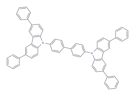 4,4'-bis(3,6-diphenyl-9H-carbazol-9-yl)-1,1'-biphenyl