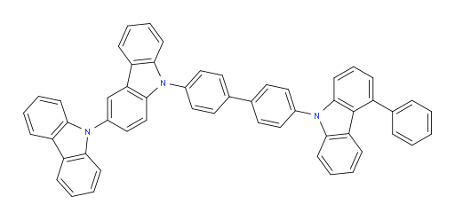 9-(4'-(4-phenyl-9H-carbazol-9-yl)-[1,1'-biphenyl]-4-yl)-9H-3,9'-bicarbazole