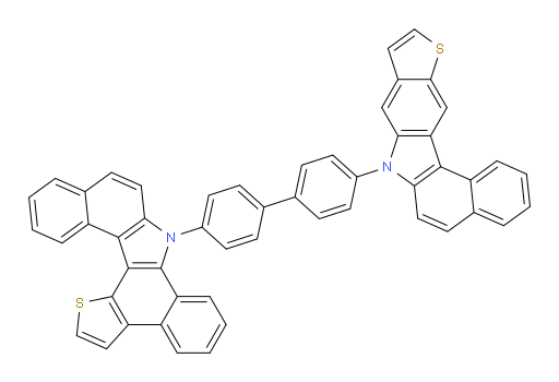 8-(4'-(7H-benzo[g]thieno[3,2-b]carbazol-7-yl)-[1,1'-biphenyl]-4-yl)-8H-dibenzo[a,g]thieno[3,2-c]carbazole