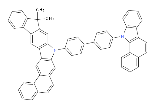 8-(4'-(11H-benzo[a]carbazol-11-yl)-[1,1'-biphenyl]-4-yl)-10,10-dimethyl-8,10-dihydroindeno[2,1-b]naphtho[1,2-h]carbazole