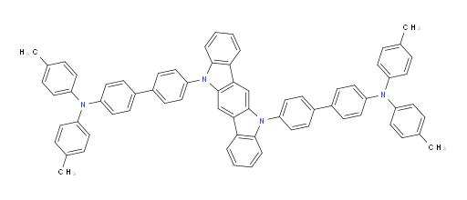 4',4'''-(indolo[3,2-b]carbazole-5,11-diyl)bis(N,N-di-p-tolyl-[1,1'-biphenyl]-4-amine)