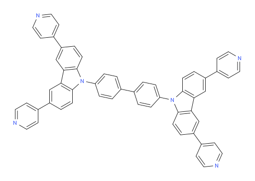 4,4'-bis(3,6-di(pyridin-4-yl)-9H-carbazol-9-yl)-1,1'-biphenyl