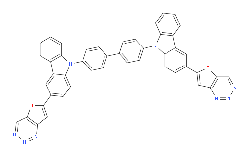4,4'-bis(3-(furo[3,2-d][1,2,3]triazin-6-yl)-9H-carbazol-9-yl)-1,1'-biphenyl
