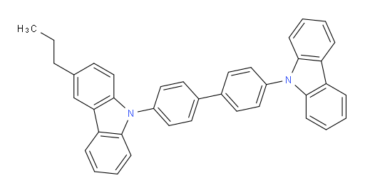 9-(4'-(9H-carbazol-9-yl)-[1,1'-biphenyl]-4-yl)-3-propyl-9H-carbazole