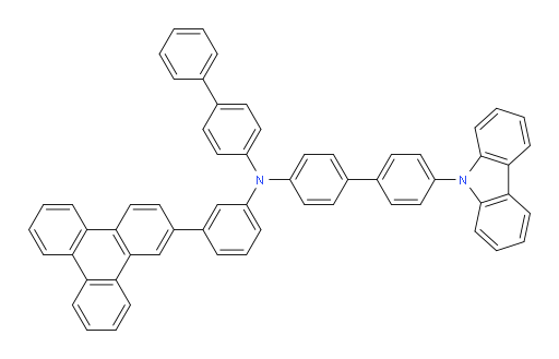 N-([1,1'-biphenyl]-4-yl)-4'-(9H-carbazol-9-yl)-N-(3-(triphenylen-2-yl)phenyl)-[1,1'-biphenyl]-4-amine