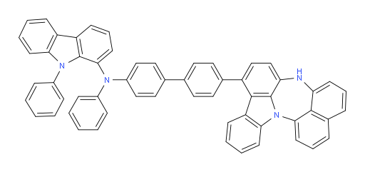 N-(4'-(4H-naphtho[1',8':5,6,7][1,4]diazepino[3,2,1-jk]carbazol-7-yl)-[1,1'-biphenyl]-4-yl)-N,9-diphenyl-9H-carbazol-1-amine