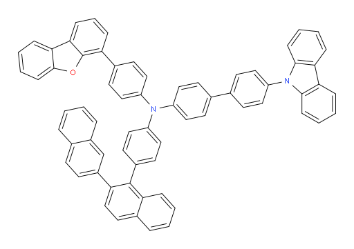 N-(4-([2,2'-binaphthalen]-1-yl)phenyl)-4'-(9H-carbazol-9-yl)-N-(4-(dibenzo[b,d]furan-4-yl)phenyl)-[1,1'-biphenyl]-4-amine