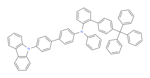 N-(4'-(9H-carbazol-9-yl)-[1,1'-biphenyl]-4-yl)-N-phenyl-4'-trityl-[1,1'-biphenyl]-2-amine