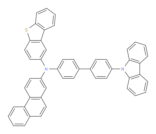 N-(4'-(9H-carbazol-9-yl)-[1,1'-biphenyl]-4-yl)-N-(phenanthren-2-yl)dibenzo[b,d]thiophen-2-amine