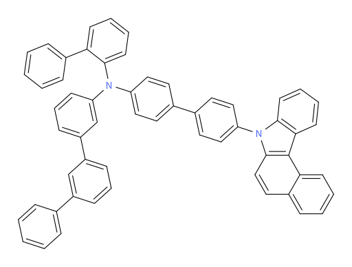 N-(4'-(7H-benzo[c]carbazol-7-yl)-[1,1'-biphenyl]-4-yl)-N-([1,1'-biphenyl]-2-yl)-[1,1':3',1''-terphenyl]-3-amine