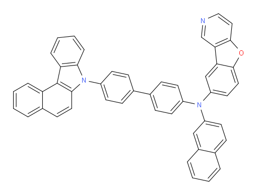 N-(4'-(7H-benzo[c]carbazol-7-yl)-[1,1'-biphenyl]-4-yl)-N-(naphthalen-2-yl)benzofuro[3,2-c]pyridin-8-amine