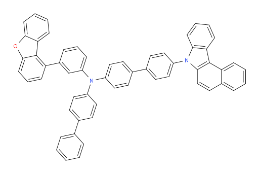 N-([1,1'-biphenyl]-4-yl)-4'-(7H-benzo[c]carbazol-7-yl)-N-(3-(dibenzo[b,d]furan-1-yl)phenyl)-[1,1'-biphenyl]-4-amine