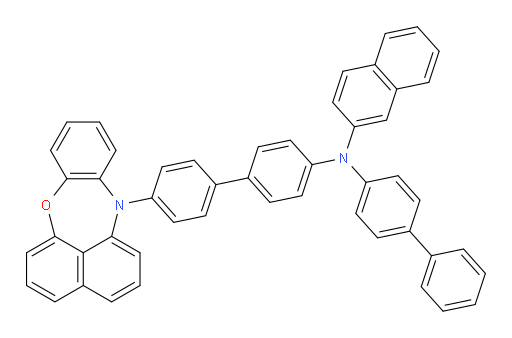 N-(4'-(12H-benzo[b]naphtho[1,8-ef][1,4]oxazepin-12-yl)-[1,1'-biphenyl]-4-yl)-N-([1,1'-biphenyl]-4-yl)naphthalen-2-amine