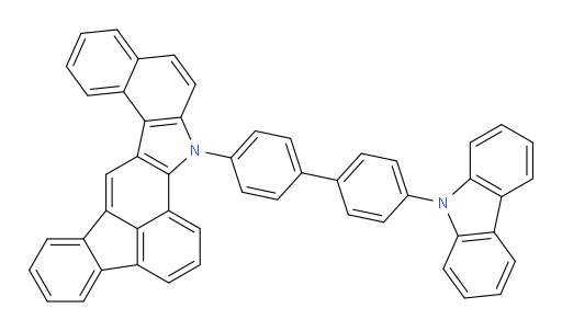 7-(4'-(9H-carbazol-9-yl)-[1,1'-biphenyl]-4-yl)-7H-benzo[g]fluoreno[1,9-ab]carbazole