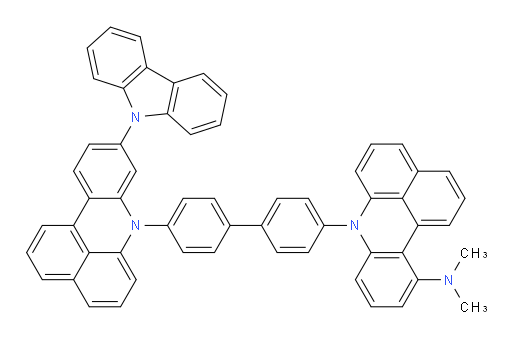 7-(4'-(9-(9H-carbazol-9-yl)-7H-benzo[kl]acridin-7-yl)-[1,1'-biphenyl]-4-yl)-N,N-dimethyl-7H-benzo[kl]acridin-11-amine