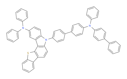 5-(4'-([1,1'-biphenyl]-4-yl(phenyl)amino)-[1,1'-biphenyl]-4-yl)-N,N-diphenyl-5H-benzo[4,5]thieno[3,2-c]carbazol-2-amine