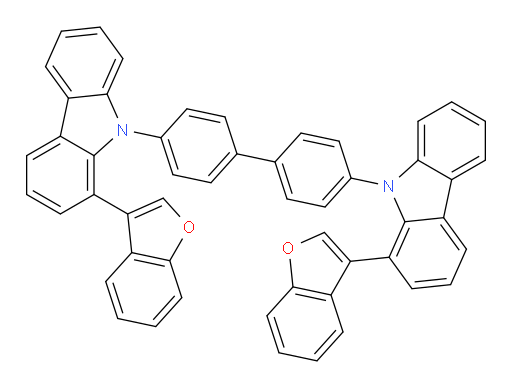 4,4'-bis(1-(benzofuran-3-yl)-9H-carbazol-9-yl)-1,1'-biphenyl