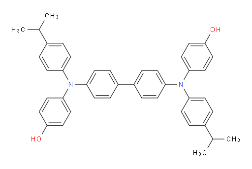 4,4'-([1,1'-biphenyl]-4,4'-diylbis((4-isopropylphenyl)azanediyl))diphenol