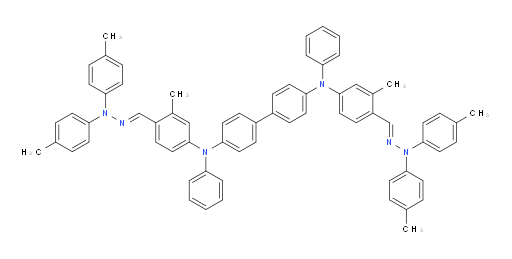 N4,N4'-bis(4-((E)-(2,2-di-p-tolylhydrazono)methyl)-3-methylphenyl)-N4,N4'-diphenyl-[1,1'-biphenyl]-4,4'-diamine