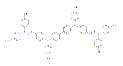 N4,N4'-bis(4-((E)-(2,2-di-p-tolylhydrazono)methyl)phenyl)-N4,N4'-di-p-tolyl-[1,1'-biphenyl]-4,4'-diamine