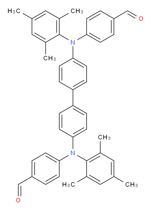 4,4'-([1,1'-biphenyl]-4,4'-diylbis(mesitylazanediyl))dibenzaldehyde