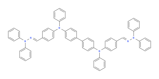 N4,N4'-bis(4-((E)-(2,2-diphenylhydrazono)methyl)phenyl)-N4,N4'-diphenyl-[1,1'-biphenyl]-4,4'-diamine
