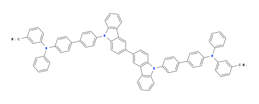 4',4'''-(9H,9'H-[3,3'-bicarbazole]-9,9'-diyl)bis(N-phenyl-N-(m-tolyl)-[1,1'-biphenyl]-4-amine)