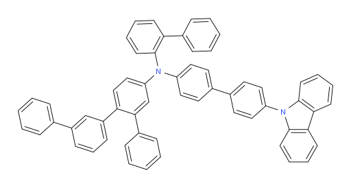 N-(4'-(9H-carbazol-9-yl)-[1,1'-biphenyl]-4-yl)-N-([1,1'-biphenyl]-2-yl)-[1,1':2',1'':3'',1'''-quaterphenyl]-5'-amine