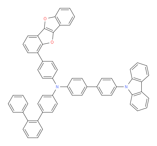 N-(4'-(9H-carbazol-9-yl)-[1,1'-biphenyl]-4-yl)-N-(4-(benzofuro[3,2-b]benzofuran-1-yl)phenyl)-[1,1':2',1''-terphenyl]-4-amine
