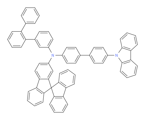 N-(4'-(9H-carbazol-9-yl)-[1,1'-biphenyl]-4-yl)-N-([1,1':2',1''-terphenyl]-3-yl)-9,9'-spirobi[fluoren]-2-amine