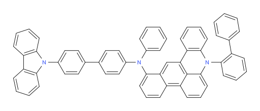 N-(4'-(9H-carbazol-9-yl)-[1,1'-biphenyl]-4-yl)-8-([1,1'-biphenyl]-2-yl)-N-phenyl-8H-naphtho[1,2,3-kl]acridin-1-amine