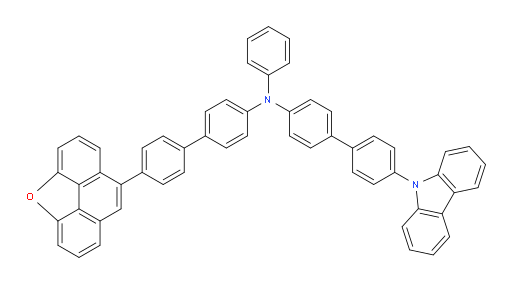 N-(4'-(9H-carbazol-9-yl)-[1,1'-biphenyl]-4-yl)-4'-(phenanthro[4,5-bcd]furan-8-yl)-N-phenyl-[1,1'-biphenyl]-4-amine