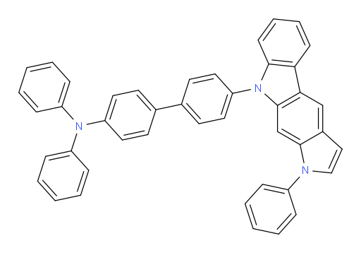 N,N-diphenyl-4'-(1-phenylpyrrolo[2,3-b]carbazol-9(1H)-yl)-[1,1'-biphenyl]-4-amine