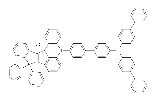 N,N-di([1,1'-biphenyl]-4-yl)-4'-(13c-methyl-9,9-diphenyl-9,13c-dihydro-5H-benzo[4,5]pentaleno[1,2,3-kl]acridin-5-yl)-[1,1'-biphenyl]-4-amine