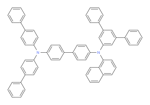 N4,N4-di([1,1'-biphenyl]-4-yl)-N4'-([1,1':3',1''-terphenyl]-5'-yl)-N4'-(naphthalen-1-yl)-[1,1'-biphenyl]-4,4'-diamine