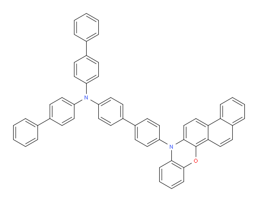 N,N-di([1,1'-biphenyl]-4-yl)-4'-(7H-naphtho[1,2-c]phenoxazin-7-yl)-[1,1'-biphenyl]-4-amine