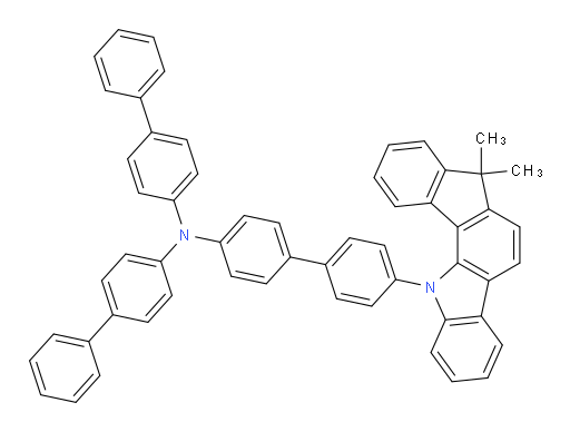 N,N-di([1,1'-biphenyl]-4-yl)-4'-(7,7-dimethylindeno[1,2-a]carbazol-12(7H)-yl)-[1,1'-biphenyl]-4-amine